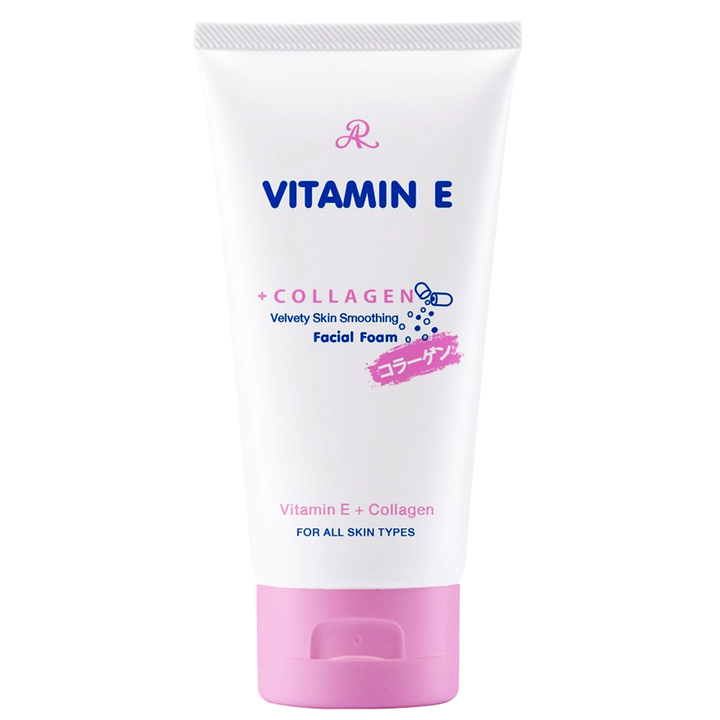 AR VITAMIN E + COLLAGEN FACIAL FOAM