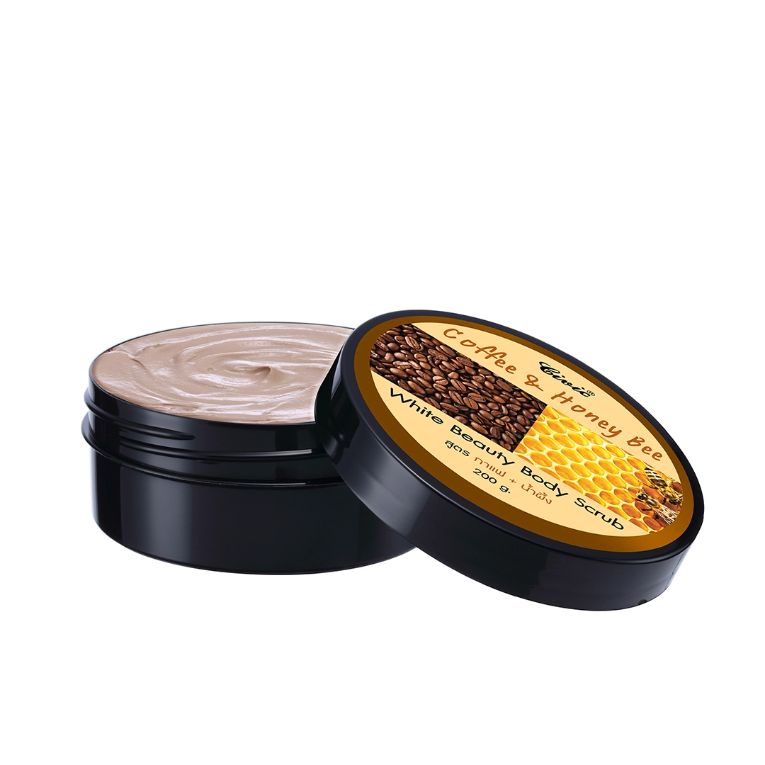 Civic White Beauty Body Scrub  Coffee & Honey Bee