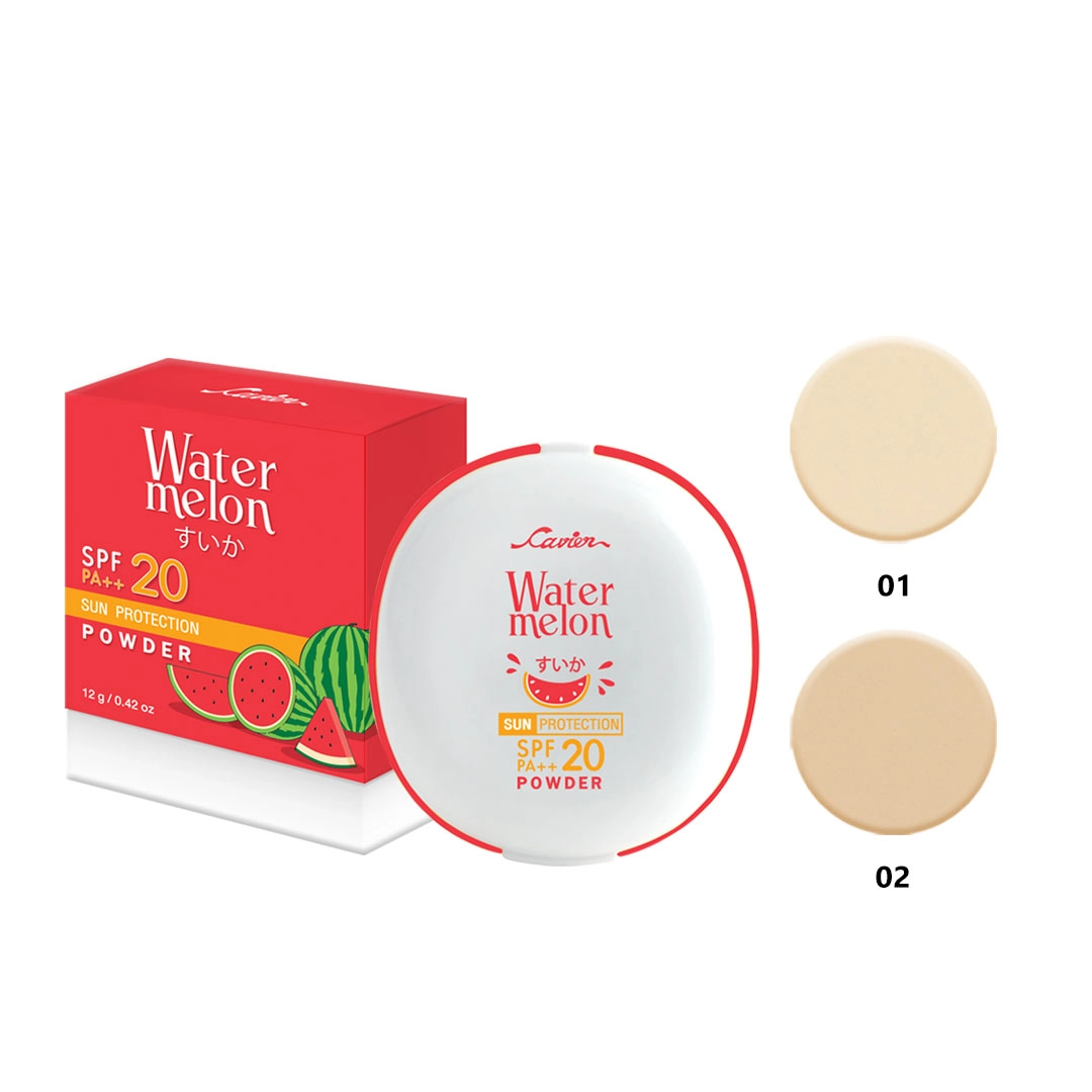 CAVIER WATERMELON SUN PROTECTION POWDER SPF 20 PA++ 