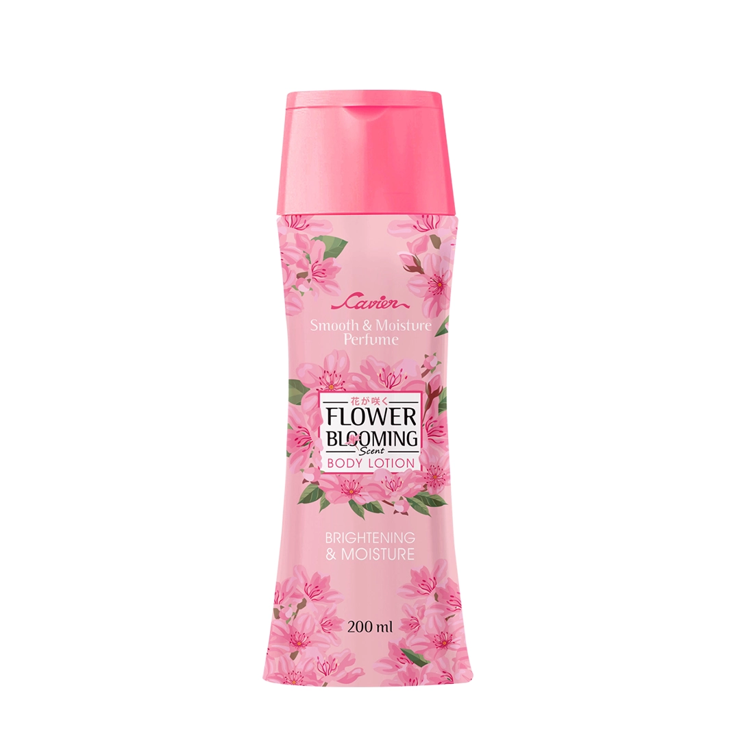 CAVIER SMOOTH & MOISTURE PERFUME BODY LOTION – FLOWER BLOOMING SCENT