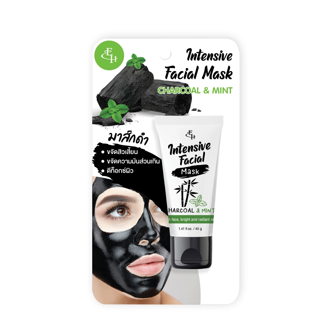 ELIZA HELENA INTENSIVE FACIAL MASK – CHARCOAL & MINT