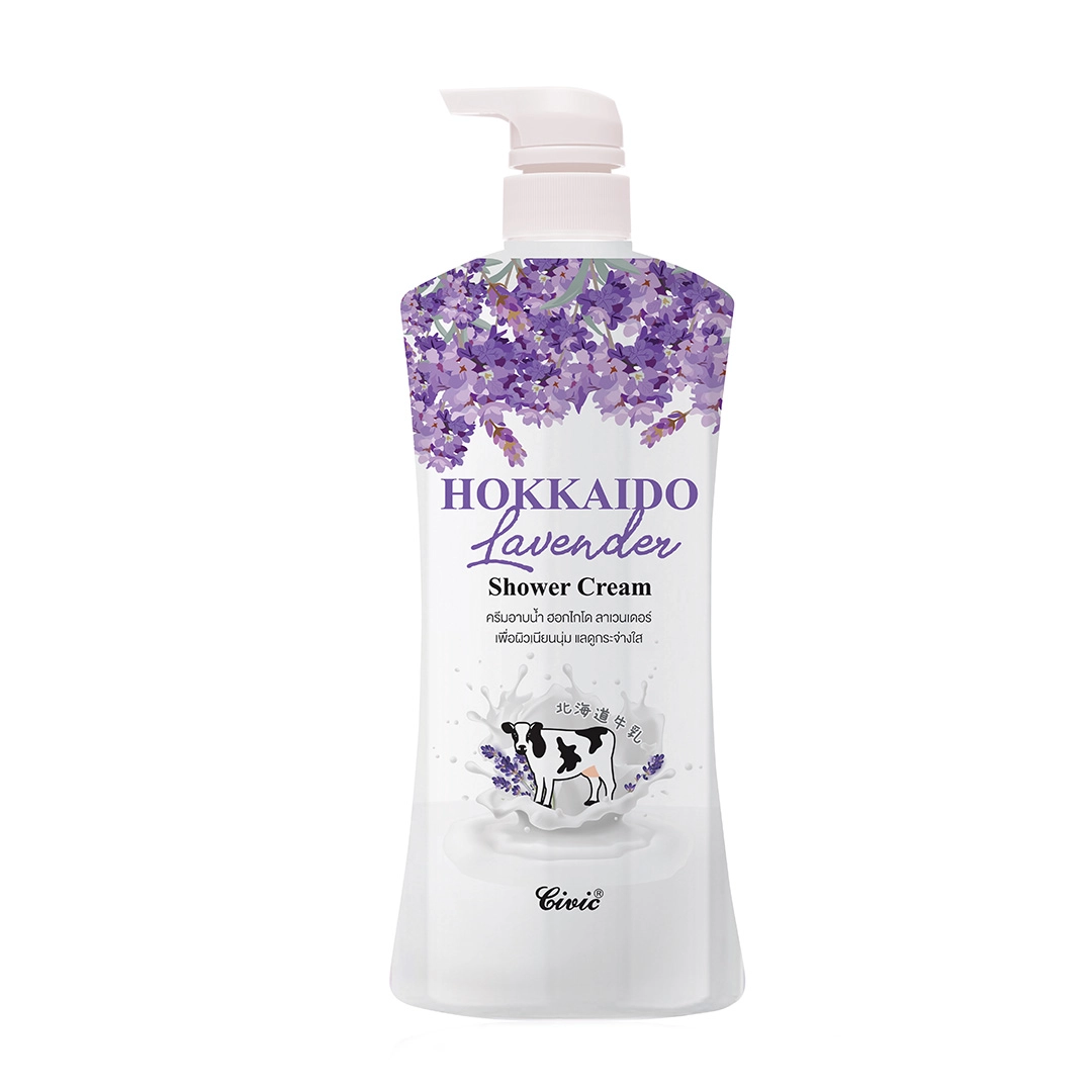 CIVIC HOKKAIDO LAVENDER SHOWER CREAM