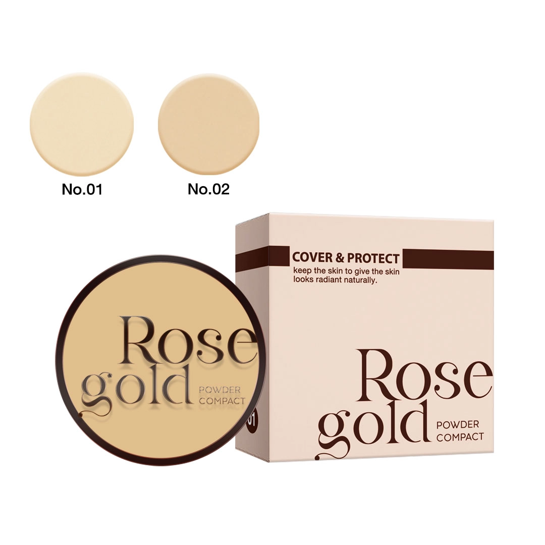 ELIZA HELENA ROSE GOLD POWDER COMPACT