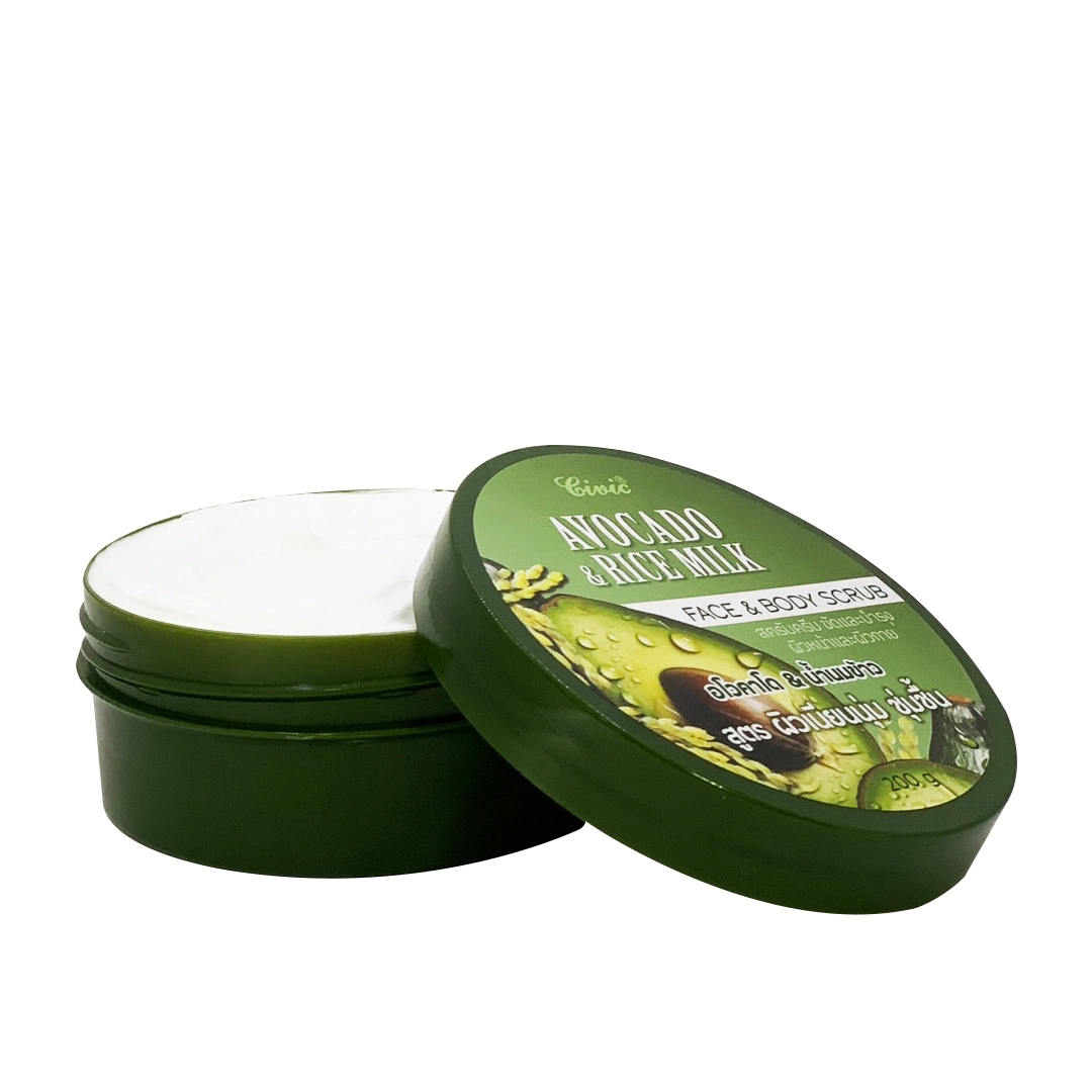 Civic Avocado & Rice Milk Face & Body Scrub 