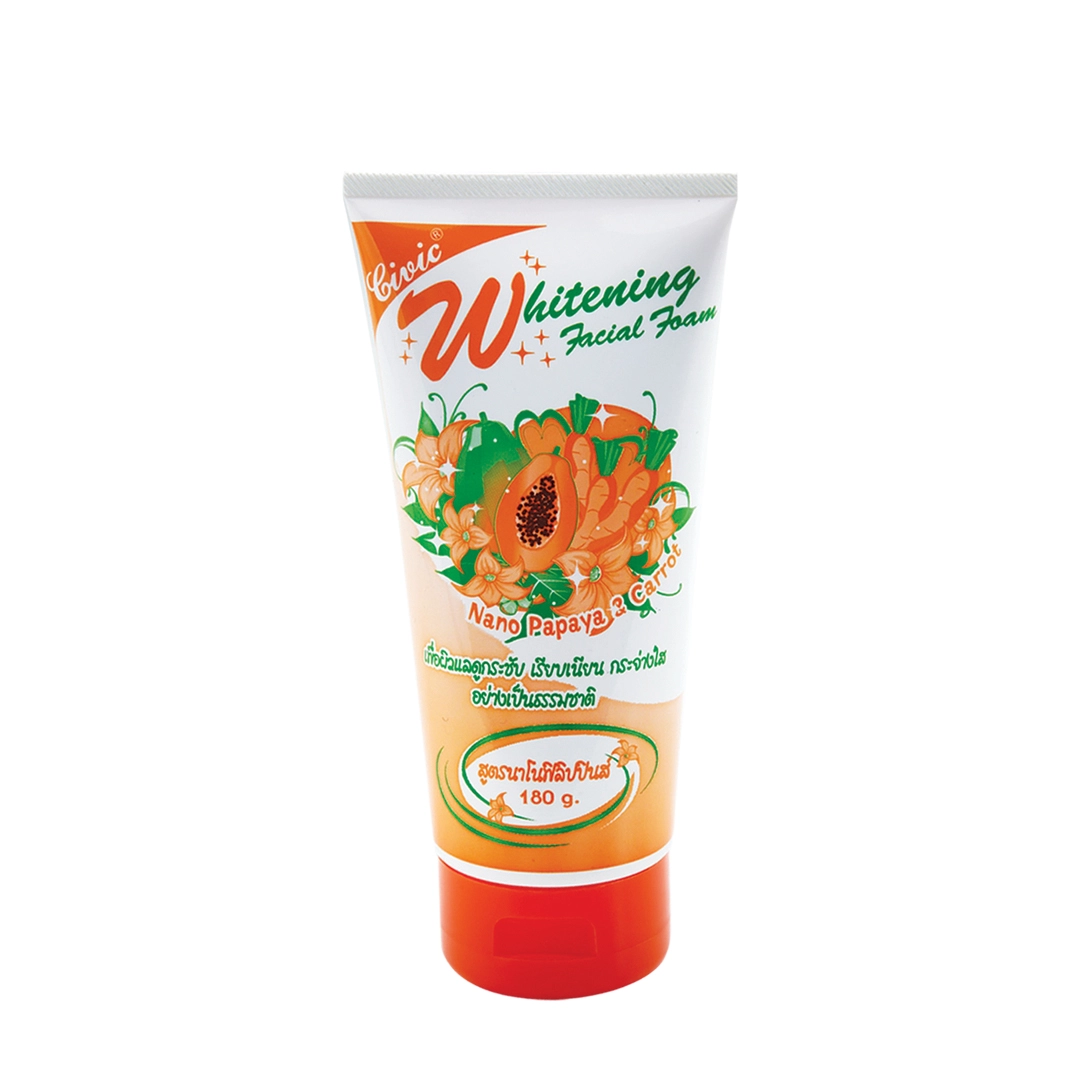 CIVIC PAPAYA & CARROT WHITENING FOAM 
