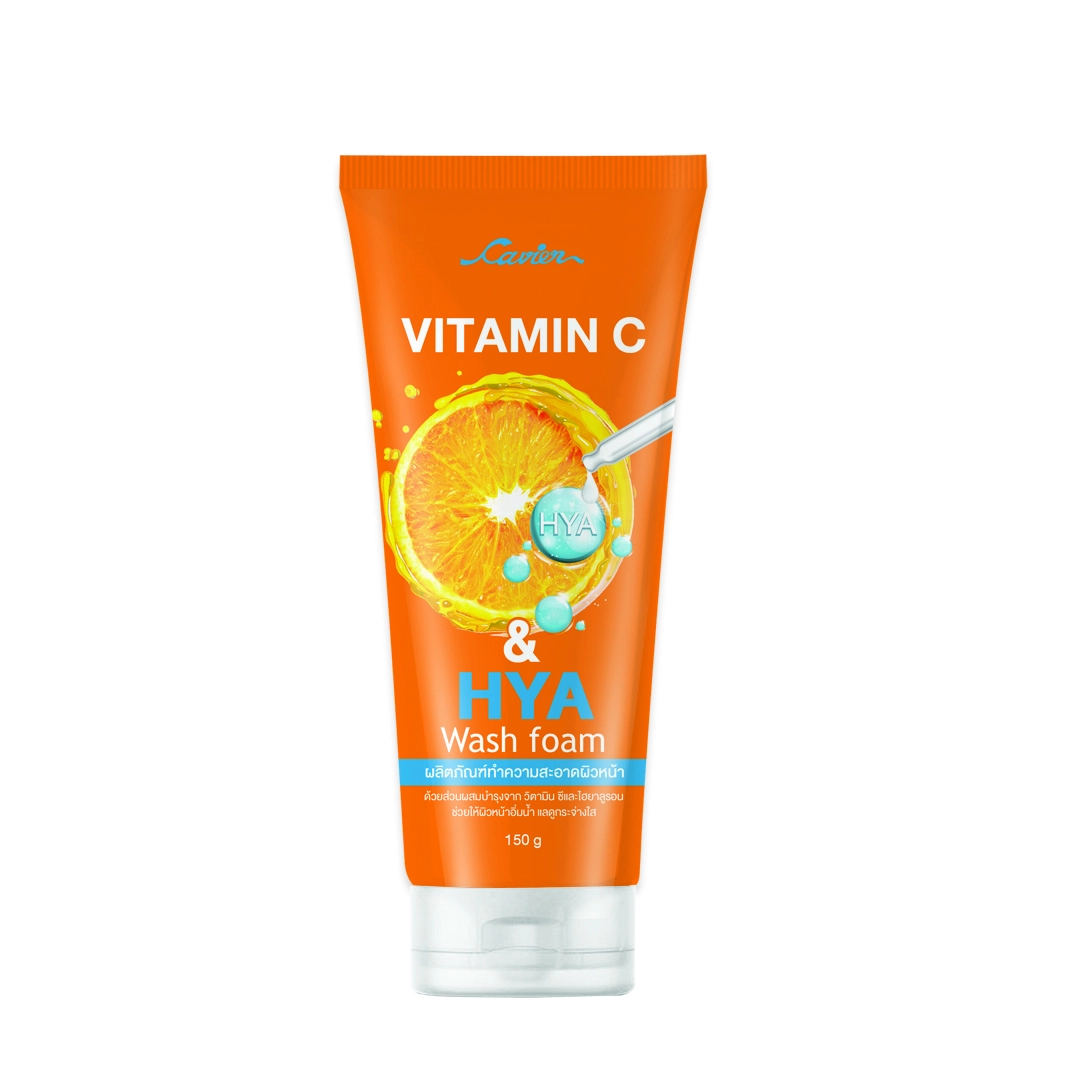 CAVIER VITAMIN C & HYA WASH FOAM