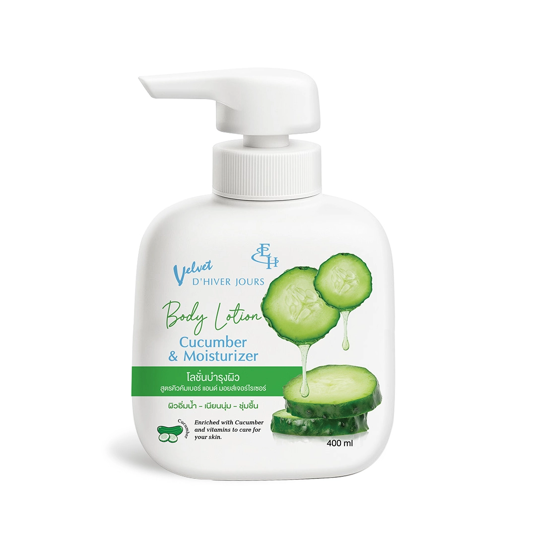 ELIZA HELENA VELVET D' HIVER JOURS BODY LOTION – CUCUMBER & MOISTURIZER 