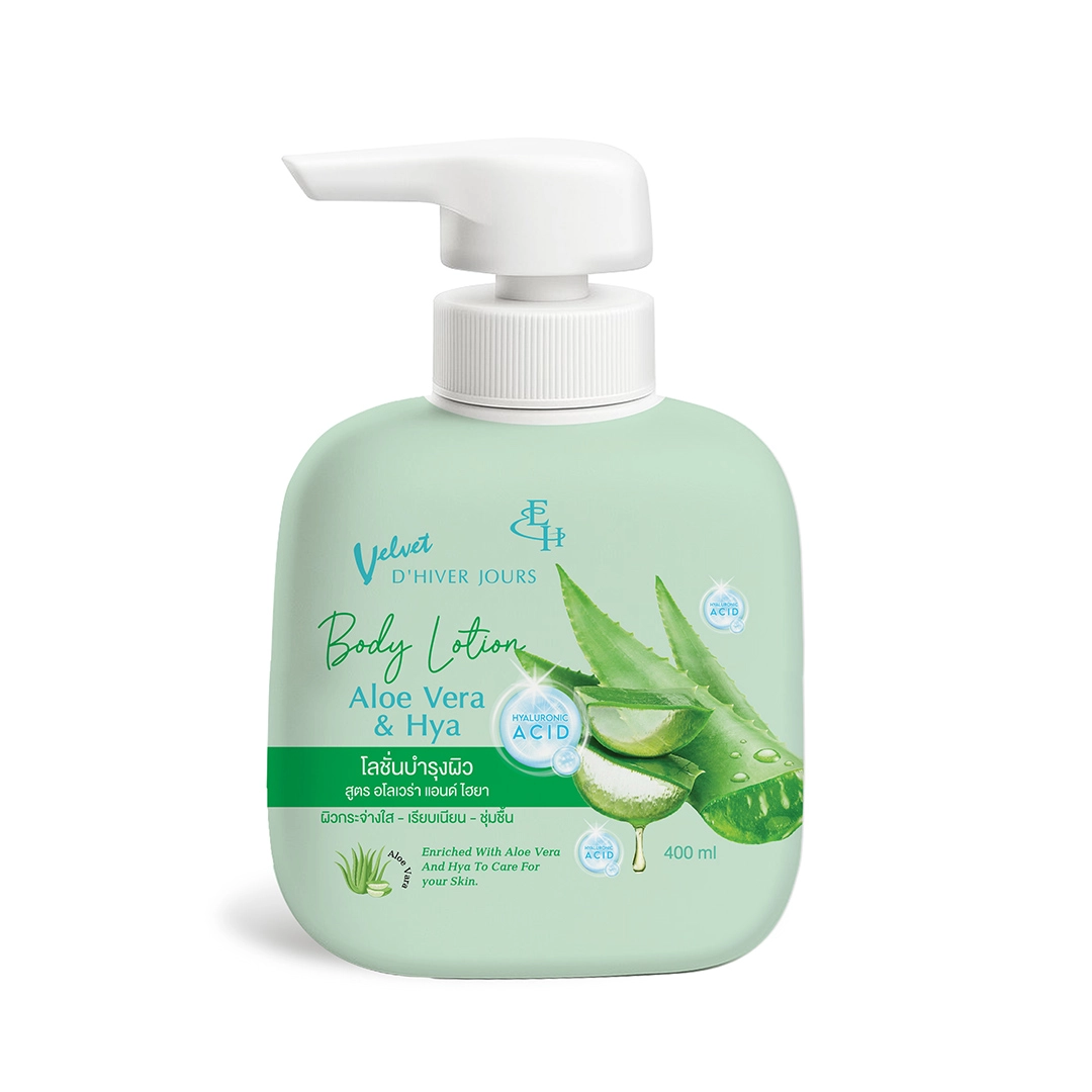 ELIZA HELENA VELVET D' HIVER JOURS BODY LOTION – ALOE VERA & HYA 